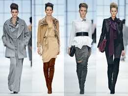 Показ женской коллекции одежды Boss Black осень-зима 2010/11 Показ женской коллекции одежды Boss Black осень-зима 2010/11